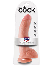 'King Cock 9'' Cock W/balls'