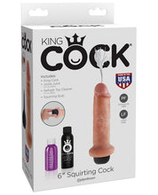 'King Cock 6'' Squirting Cock'