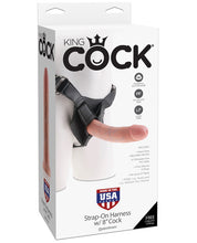 'King Cock Strap On Harness W/8'' Cock'