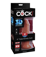 King Cock Plus 6' Triple Density Cock - Brown