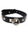 Rouge Leather O Ring Studded Collar