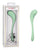 Elle Liquid Silicone Wand - Green