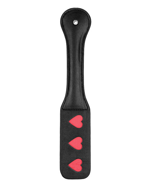 Shots Ouch Hearts Paddle - Black