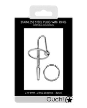 Shots Ouch Urethral Sounding Metal Plug