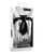 Shots Ouch Black & White Satin Bondage Tie - Black