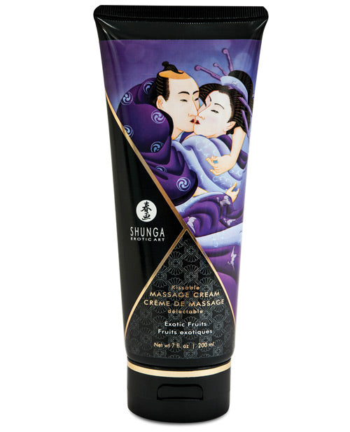 Shunga Kissable Massage Cream - 7 Oz