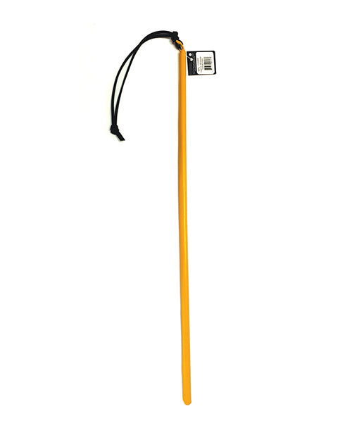 Spartacus 24' Leather Wrapped Cane - Yellow