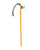 Spartacus 24' Leather Wrapped Cane - Yellow