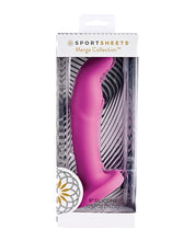 Sportsheets Tana 8' Silicone G Spot Dildo - Pink