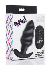 Bang! Vibrating Butt Plug W/remote Control