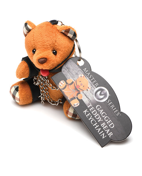 Master Series Gagged Teddy Bear Keychain